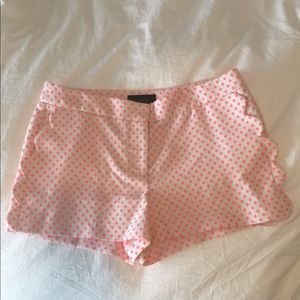 NEW With Tags J. Crew Polka Dot Shorts